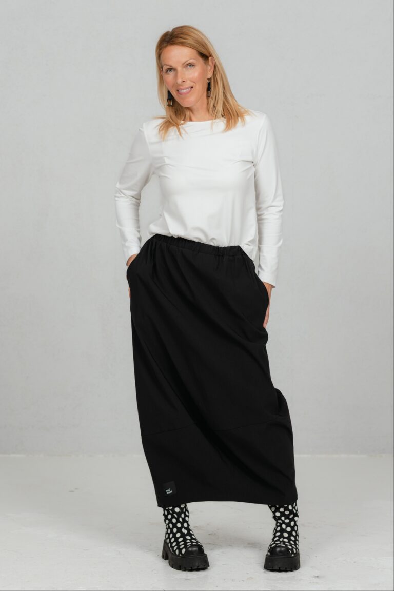 Pitkä hame Mite, musta