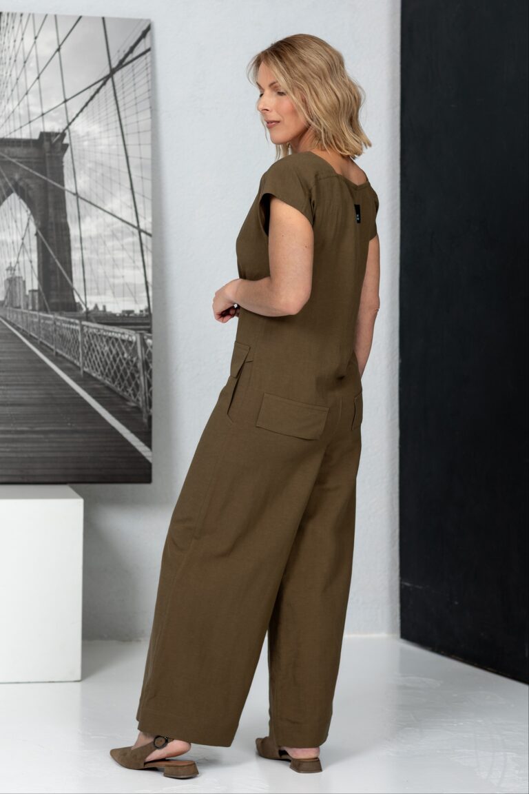 Jumpsuit Taiko pruun