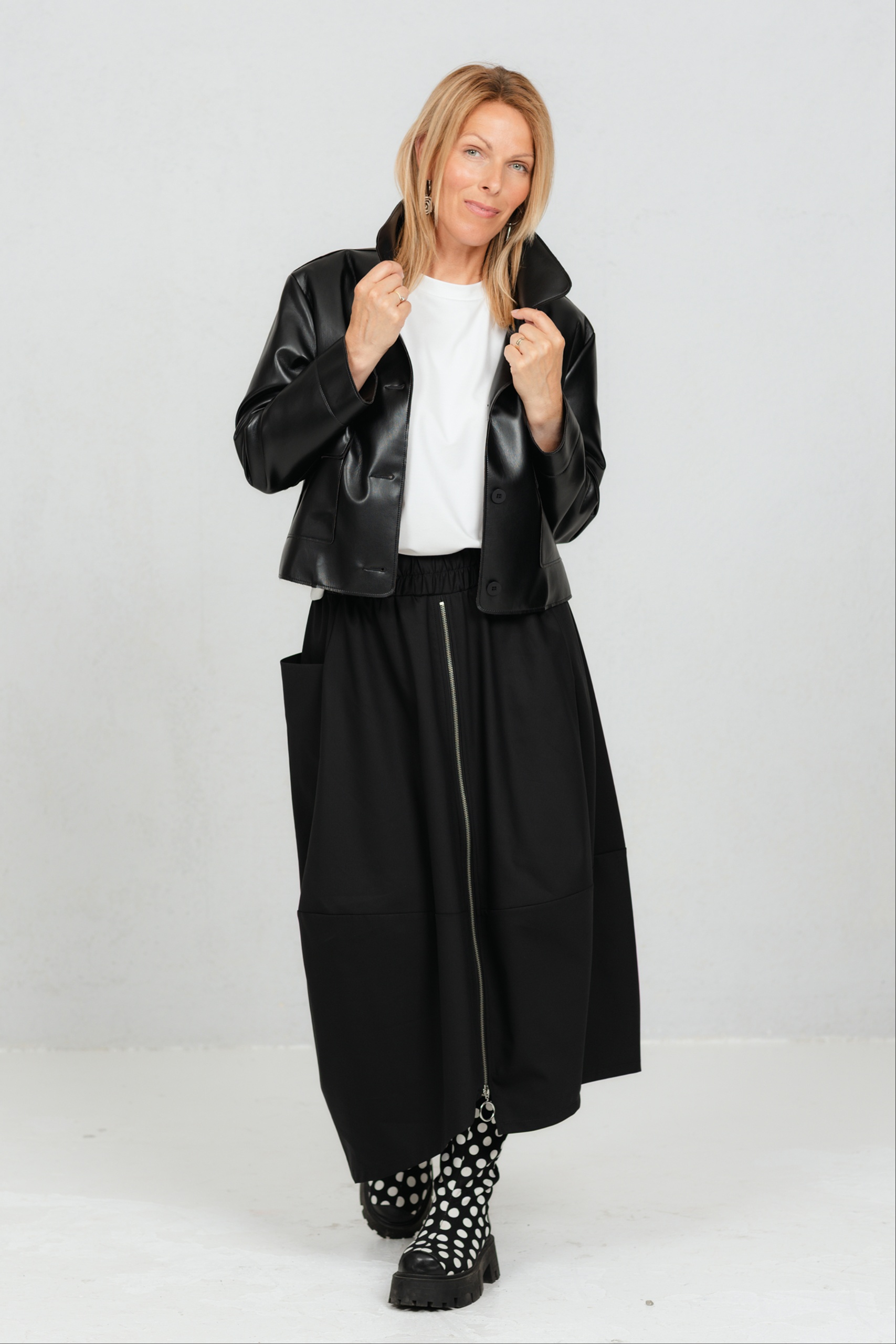 Kunstnahast jakk Tsuma + seelik Mimi