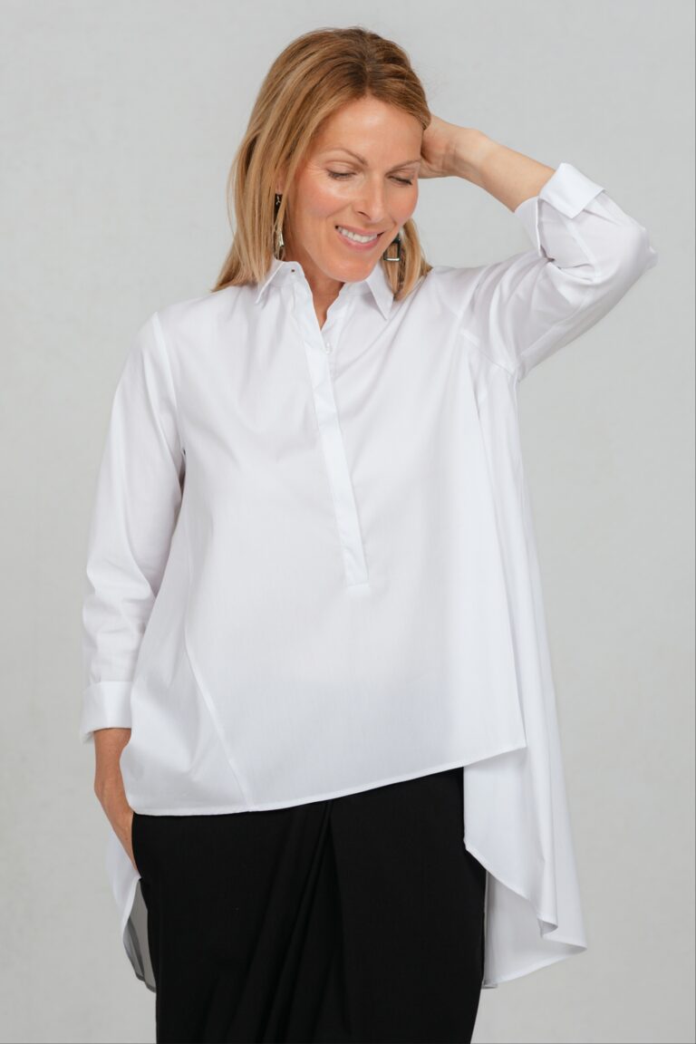 Valge särkpluus Yanagi