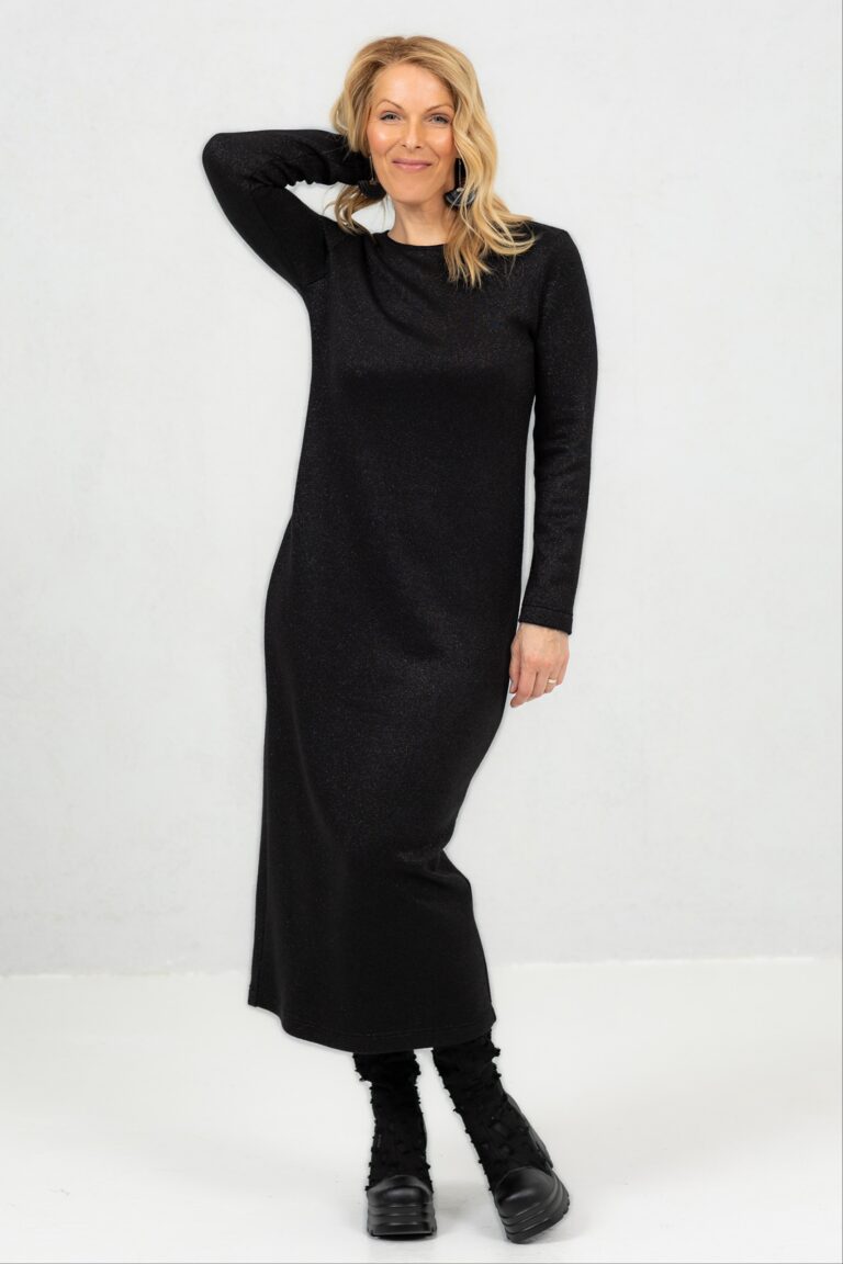 Kimalteleva neulottu mekko Sono